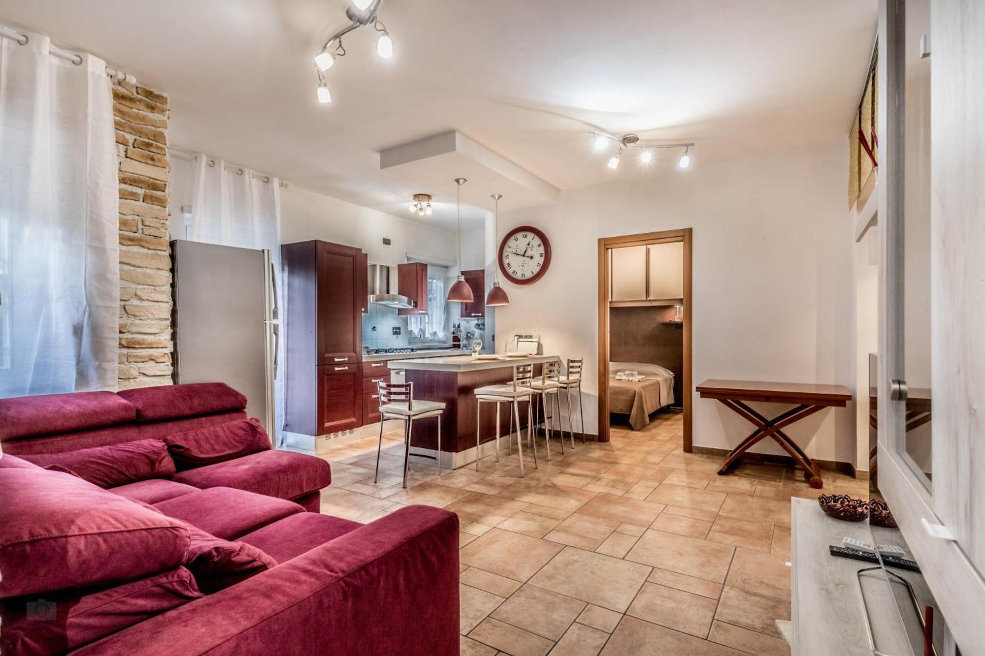 Metro C - Casilino Apartment Roma Ngoại thất bức ảnh